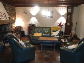 تلفزيون، مدفأة