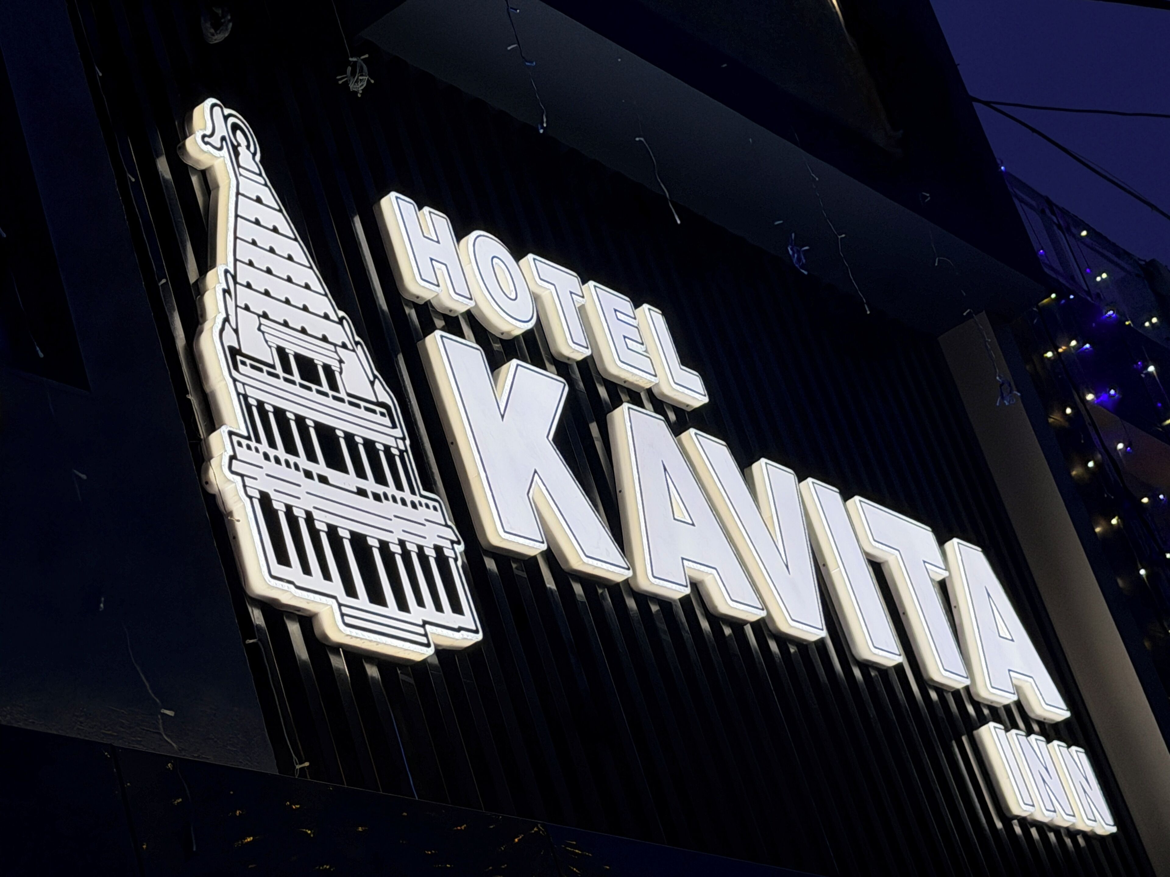 Voorkant van accommodatie