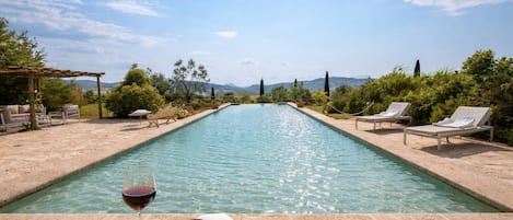 Seasonal outdoor pool