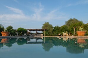 Seasonal outdoor pool