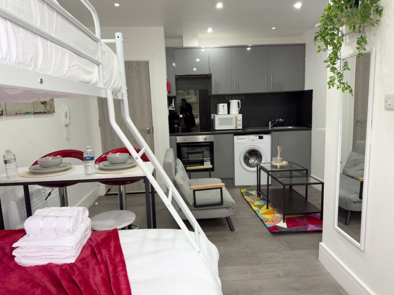 1 bedroom, iron/ironing board, WiFi, bed sheets