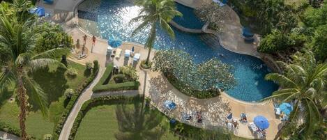 Apartment, 1 Schlafzimmer, barrierefrei, Balkon | Pool