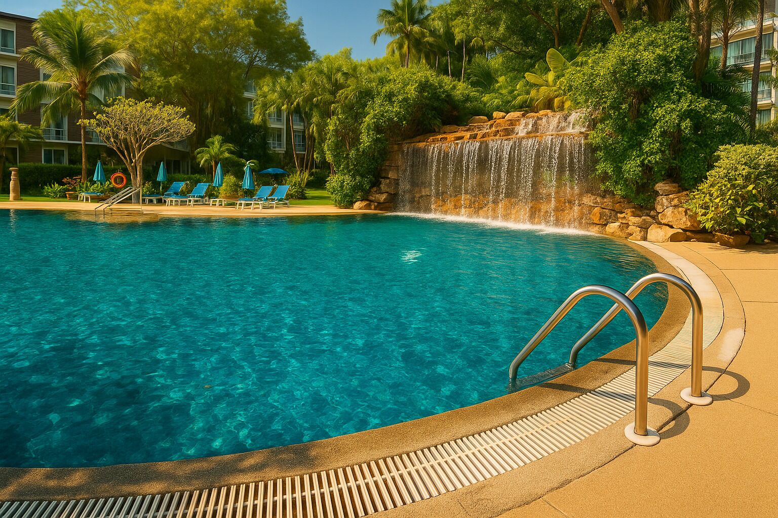 Condo, 1 Bedroom, Accessible, Balcony | Pool | Outdoor pool