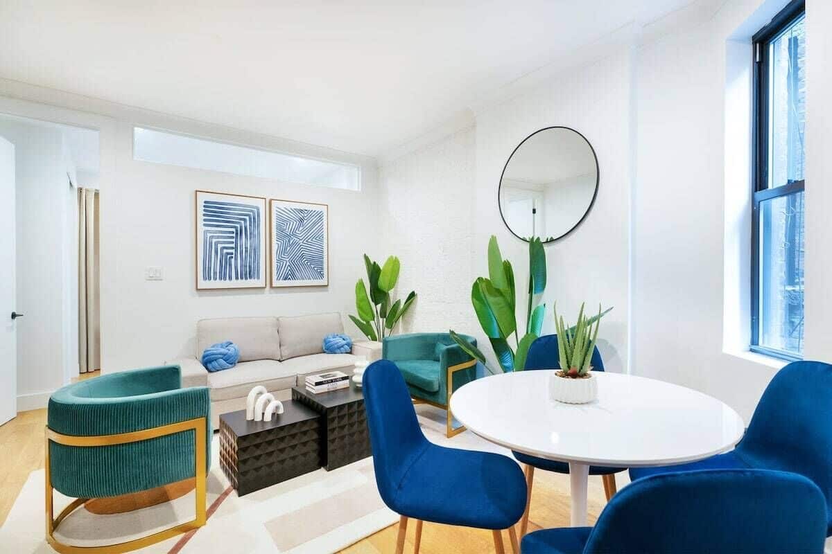 Huoneisto, 2 makuuhuonetta, lemmikit sallittu | Oleskelualue