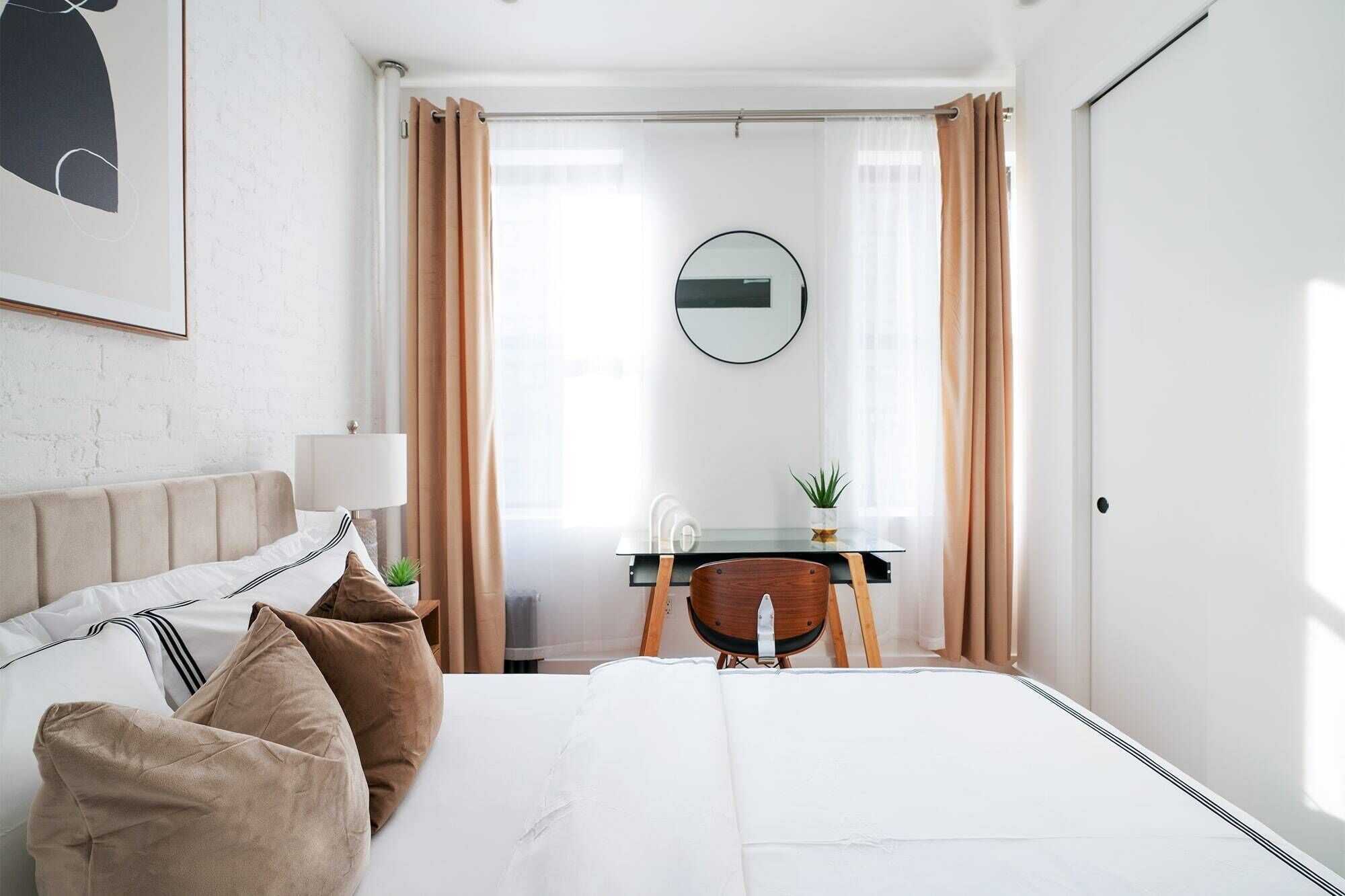 아파트, 침실 2개, 반려동물 동반 가능 | 책상, 노트북 작업 공간, 암막 커튼, 다리미/다리미판