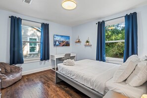 2 soverom, strykejern/-brett, wi-fi (inkludert) og sengetøy