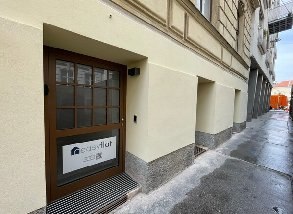 Voorkant van accommodatie