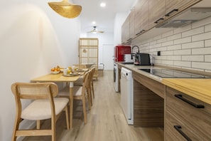 Microwave, oven, dishwasher, toaster