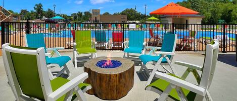 Una piscina cubierta