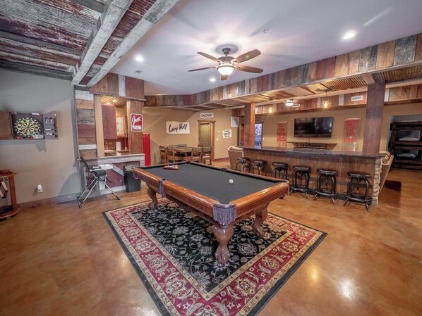 Games room - Sleeps 30 • Theater • Game Room • Big Cedar Area (Ridgedale)