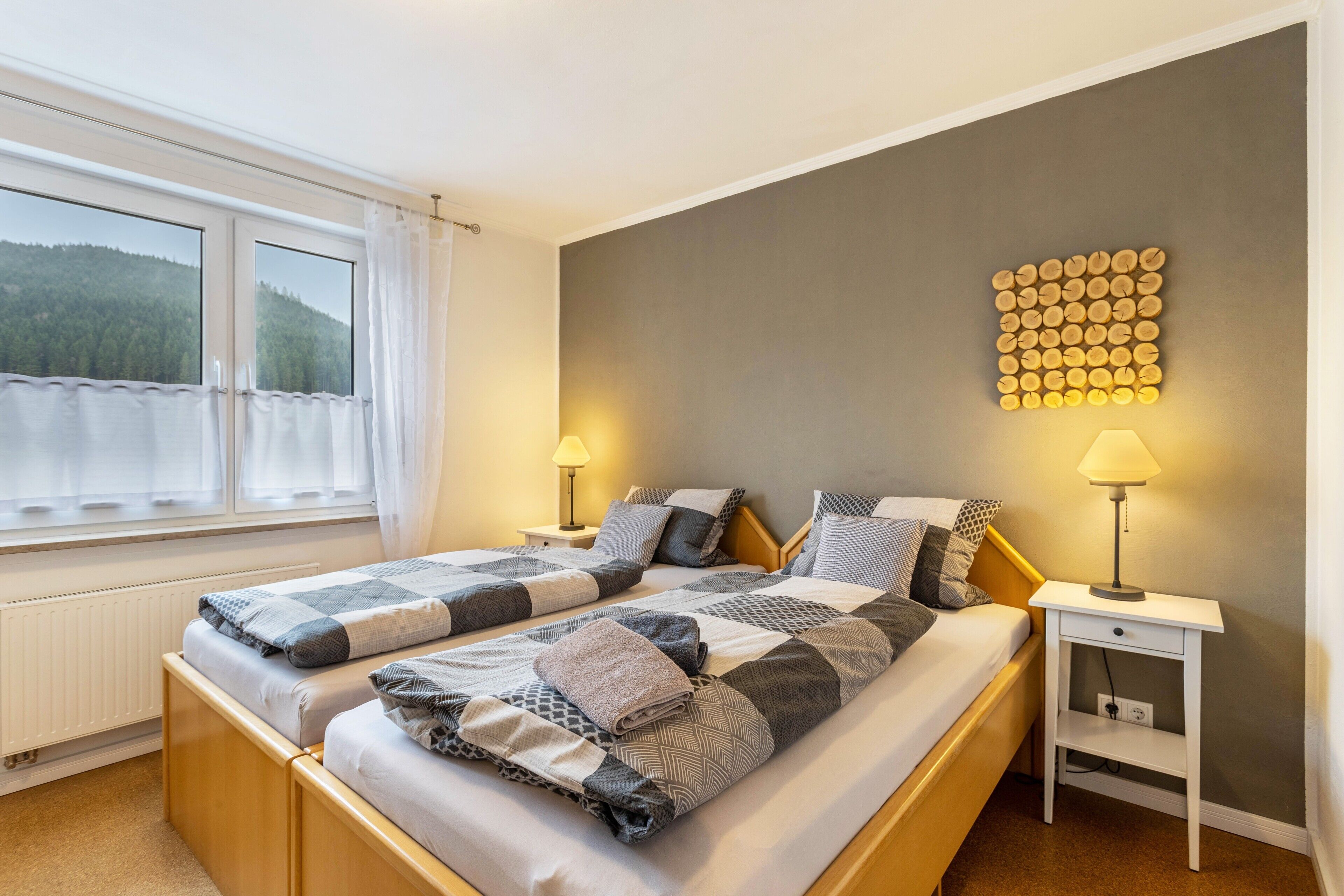 2 habitaciones, wifi y ropa de cama 