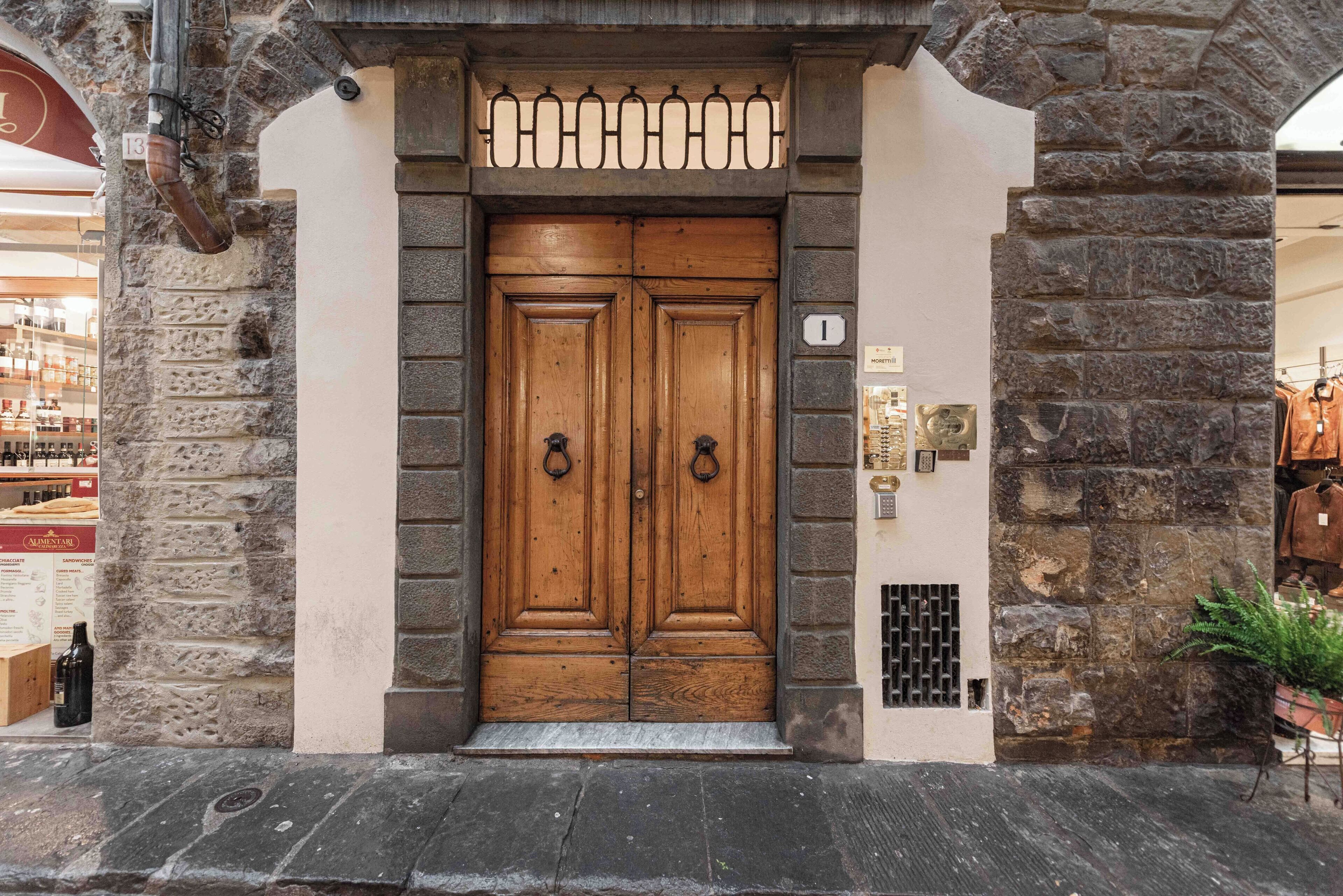 Fassade der Unterkunft