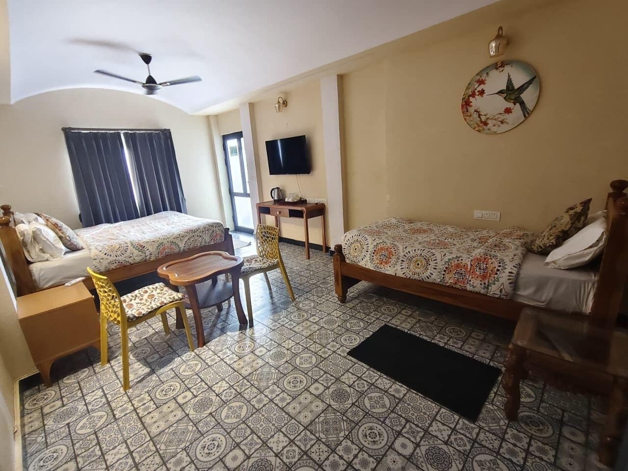 Standard Double Room, Mountain View | Desk, laptop workspace, free WiFi