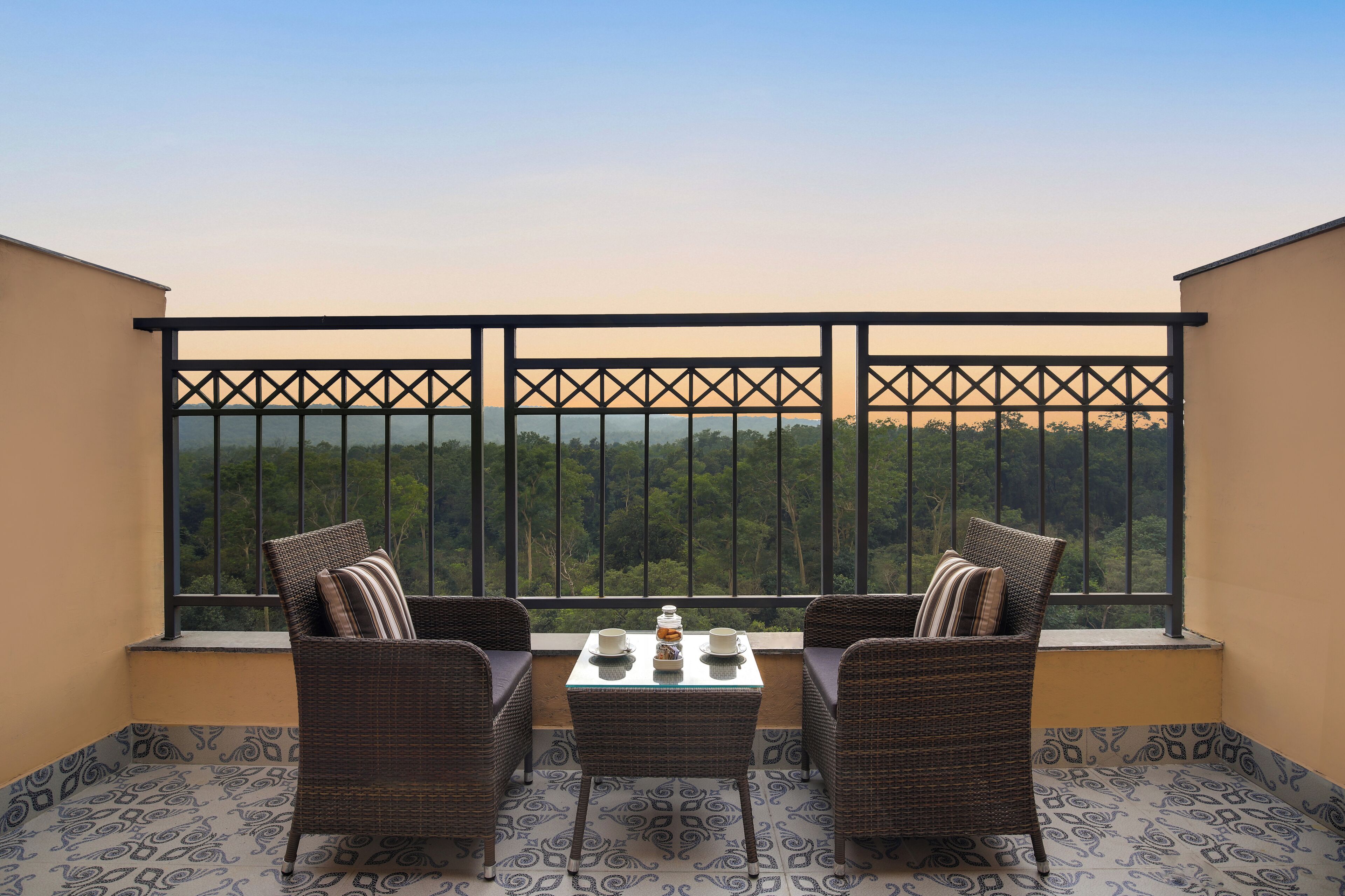 Habitación Deluxe doble | Balcón