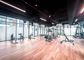 Fitness facility - StayShort - Town Square sleeps 2 in Great Location (Town Square)