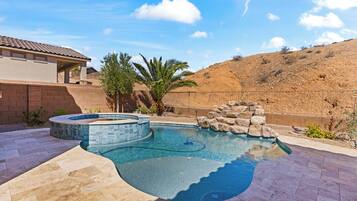 Una piscina climatizada