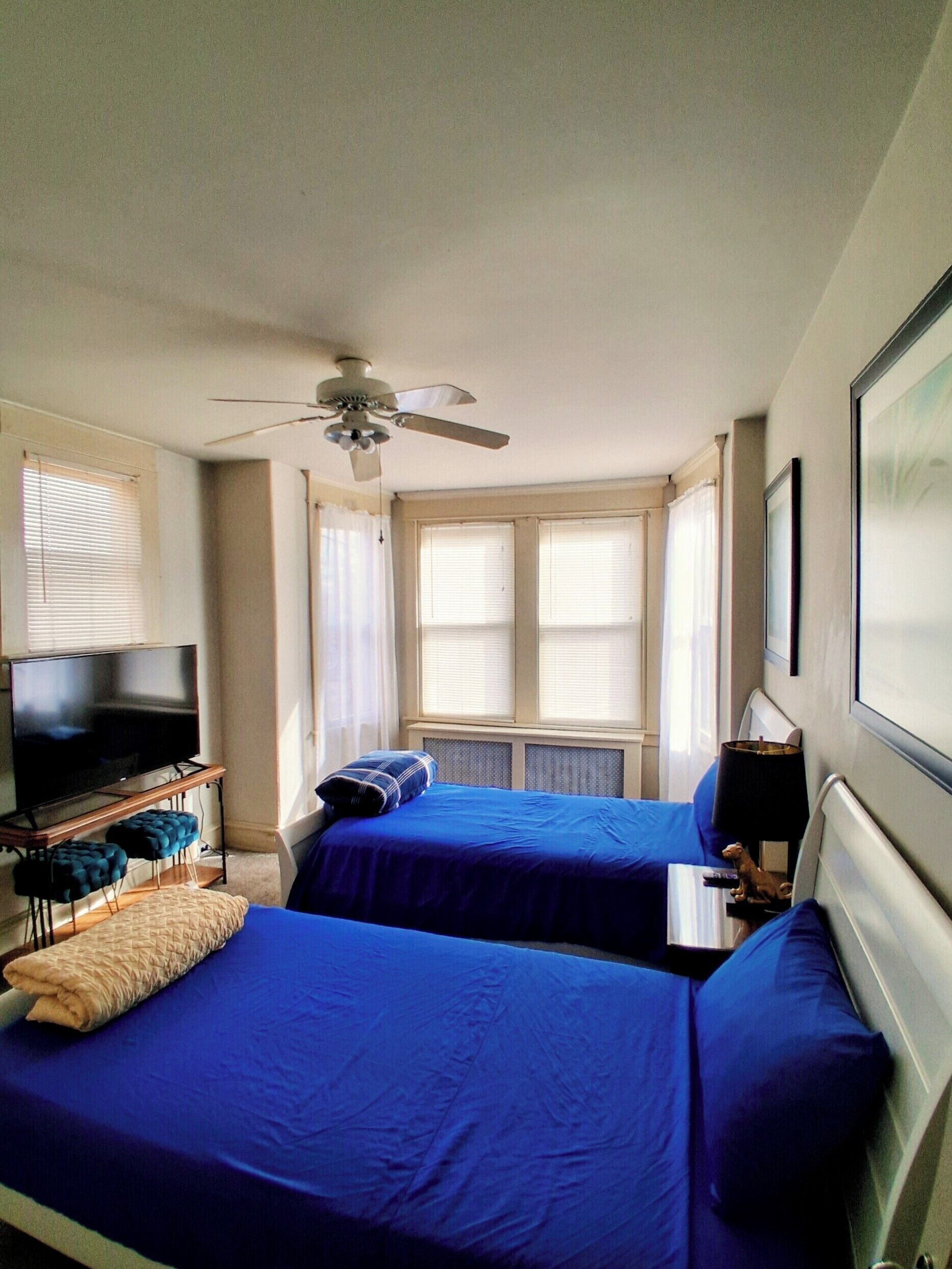 5 dormitorios, tabla de planchar con plancha, wifi y ropa de cama