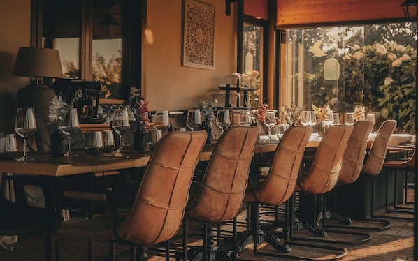 Villa Deluxe, vistas a la montaña | Restaurante