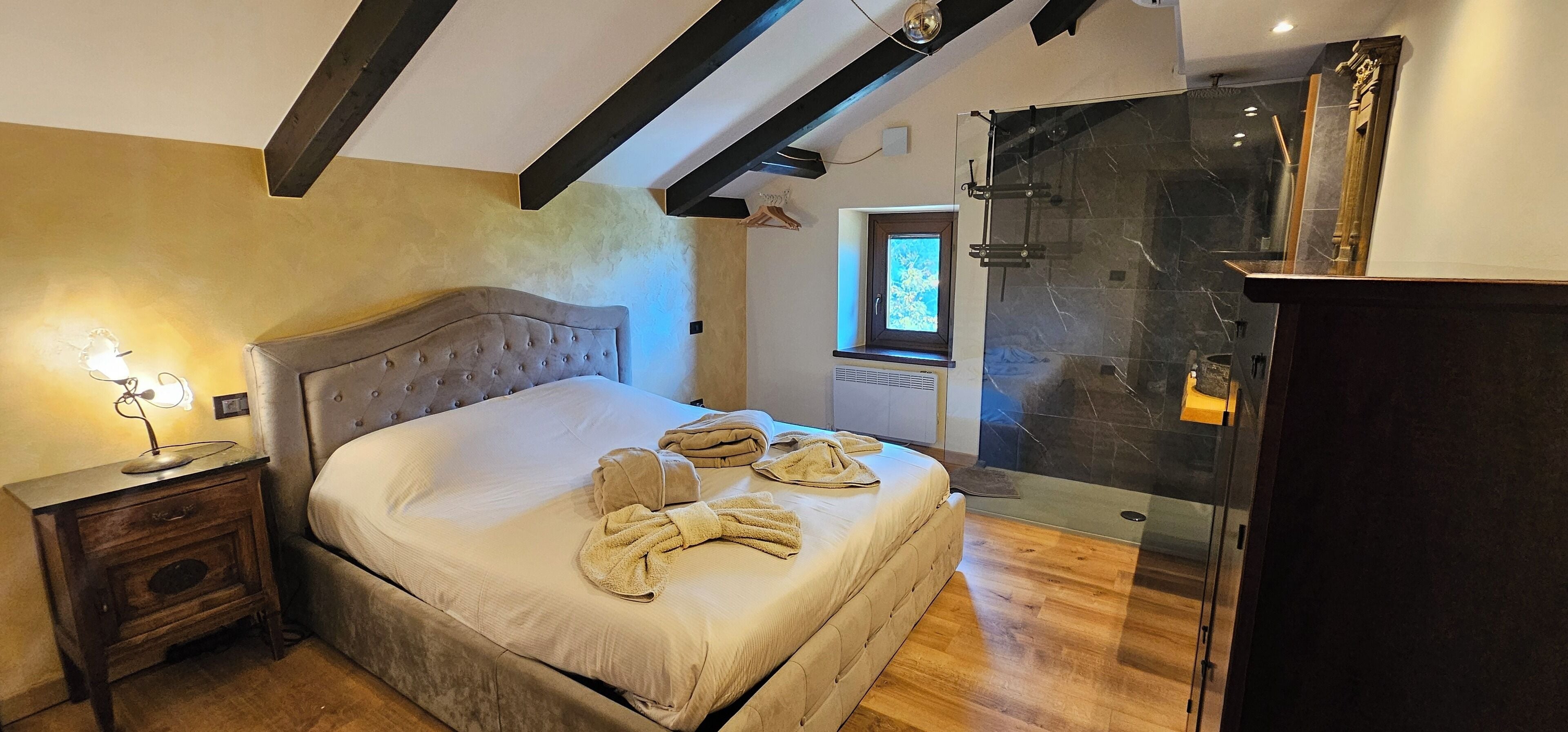 Deluxe Double Room, Pool View | Egyptian cotton sheets, premium bedding, down comforters