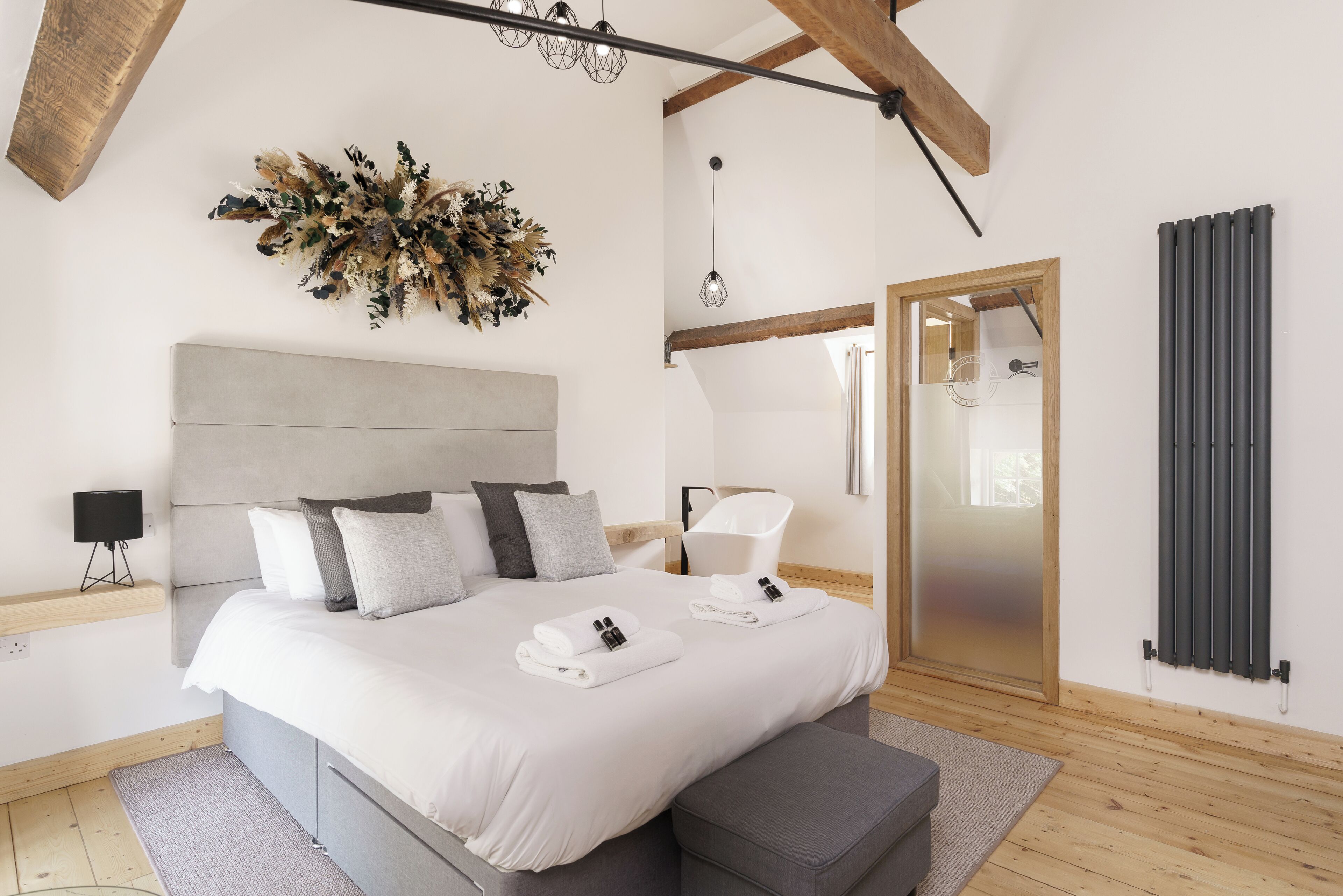 Chambre Double Deluxe, vue cour intérieure