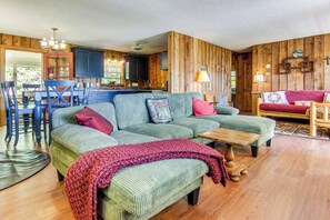 House (2 Bedrooms) | Interior - Beautiful Cold Mountain Views! Canton Cabin (Canton)