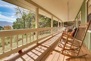 House (2 Bedrooms) | Front of property - Beautiful Cold Mountain Views! Canton Cabin (Canton)