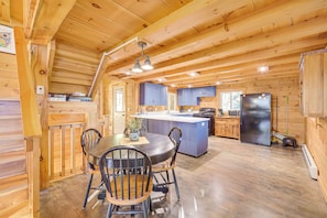 House (1 Bedroom) | Interior - Northwoods Nature Escape! Lakefront Hayward Cabin (Hayward)