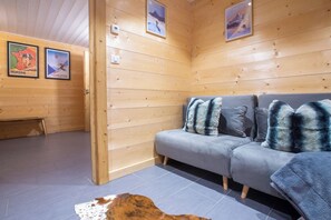 Televisie, een open haard en videospelletjes