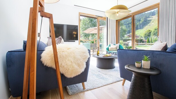TV - Apartment Camelia hosted by More Mountain, Morzine | Beautiful Garden Apartment with Outdoor Jacuzzi in central Morzine. Opposite the Super Morzine Telecabine with 4 double/twin bedrooms and bunk room, you cannot beat this for size and location. (Morzine)
