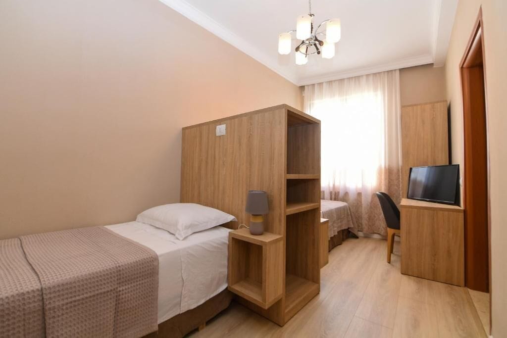 트윈룸, 정원 전망 | 책상, 무료 WiFi