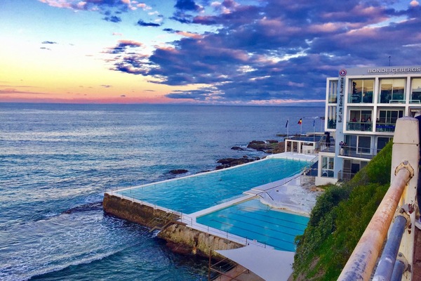 Visit the famous IceBergs right on Bondi Beach!