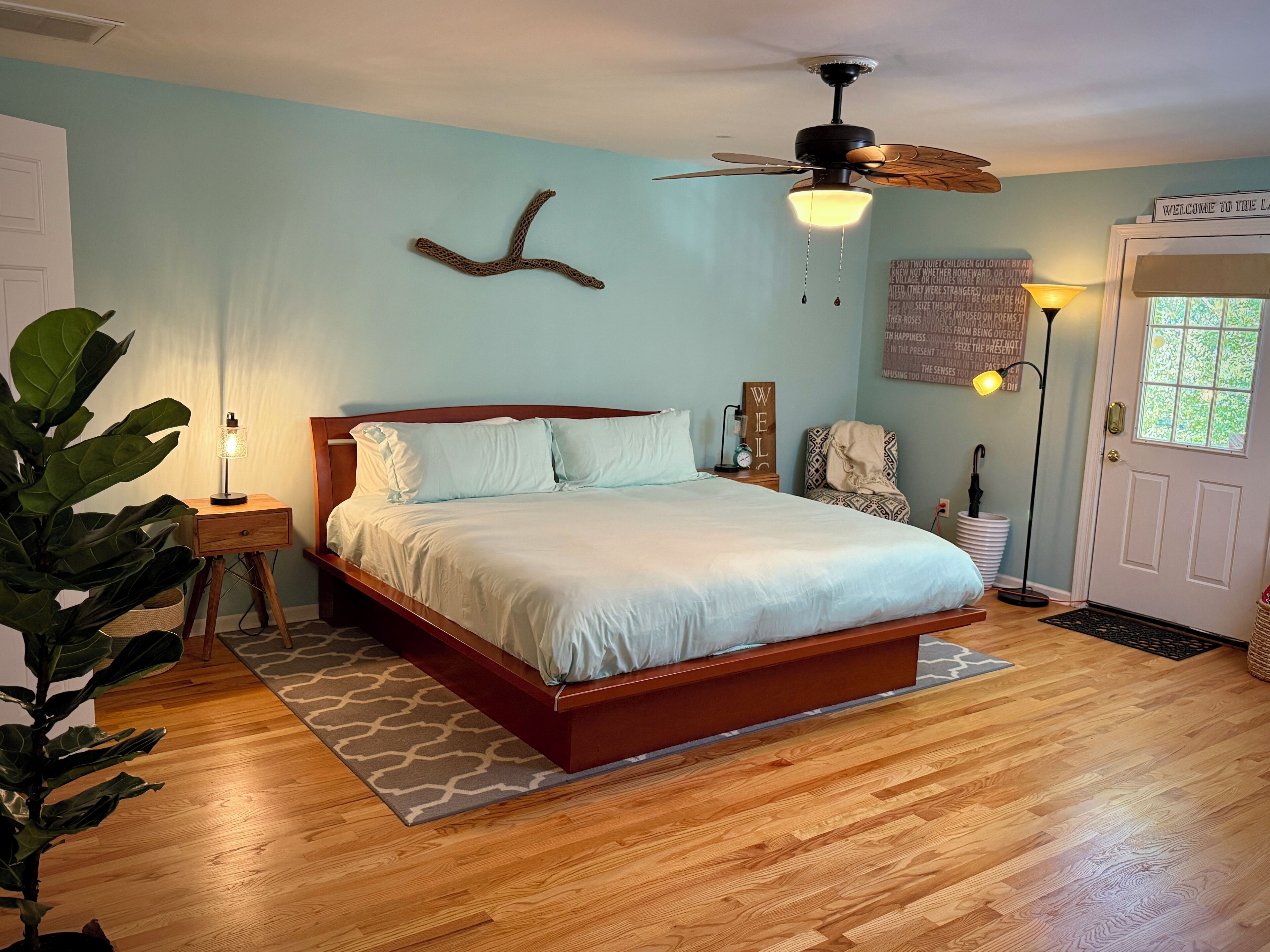 2 bedrooms, desk, iron/ironing board, free WiFi