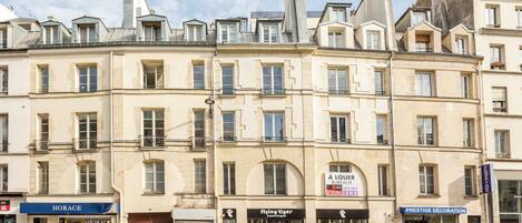 Façade de l’hébergement