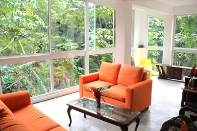 Riverfront Home Perfect for Groups in the Middle of the Mountains