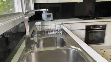 Microwave, oven, stovetop