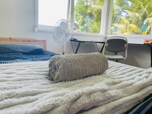 1 bedroom, WiFi, bed sheets