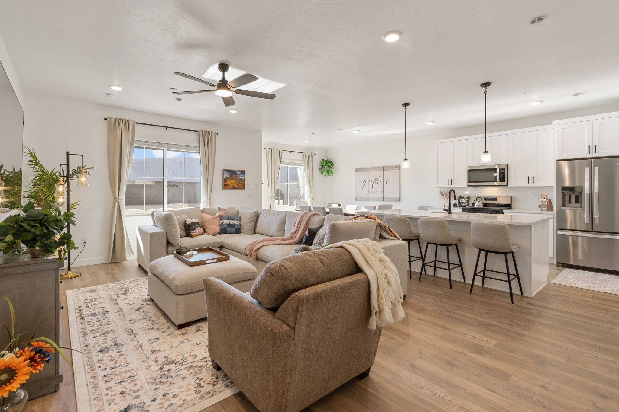 Townhome, 4 Bedrooms | Living area