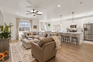 Townhome, 4 Bedrooms | Living area | Smart TV, streaming services