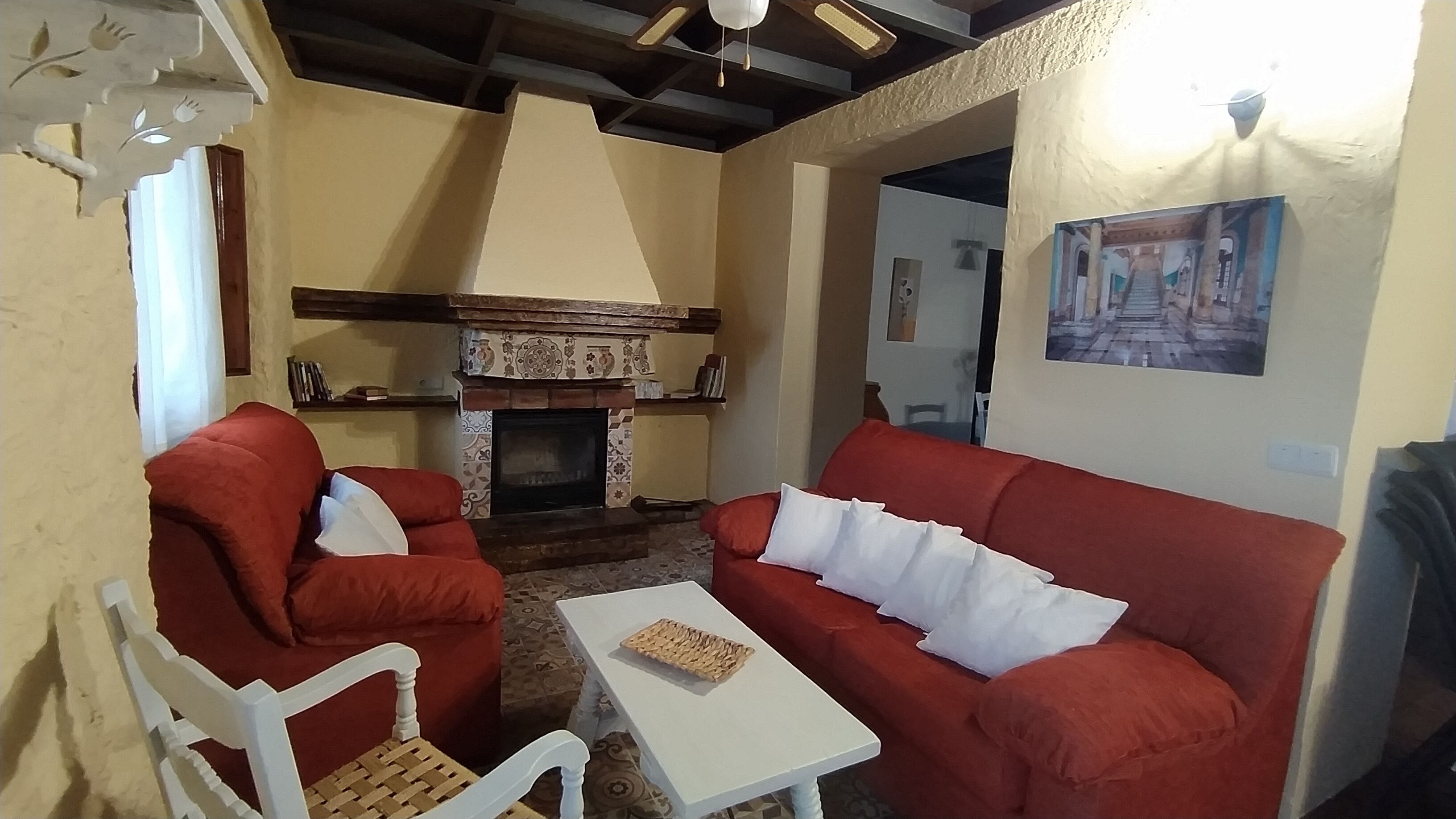 Casa, 3 dormitoris, fumadors, piscina privada | Sala d'estar