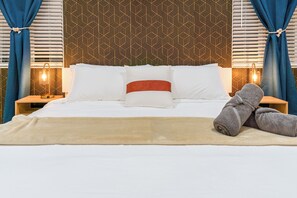 3 habitaciones, tabla de planchar con plancha y cuna de viaje 