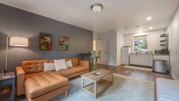 Apartment, 1 Bedroom | Living area | Smart TV