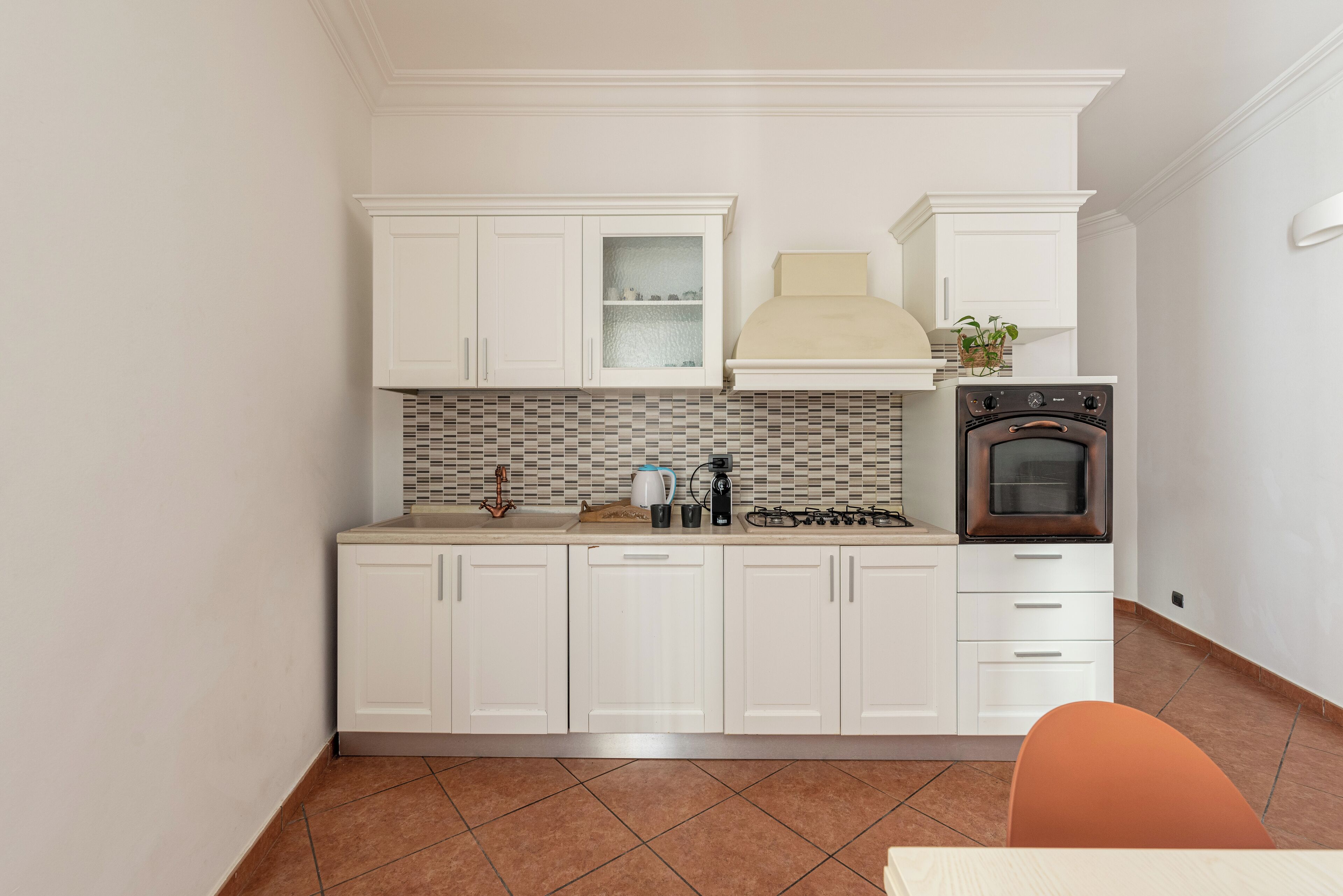 Apartment, 3 Bedrooms | Private kitchen | Espresso maker, coffee/tea maker, electric kettle, high chair