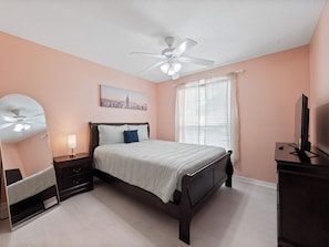 Iron/ironing board, WiFi, bed sheets