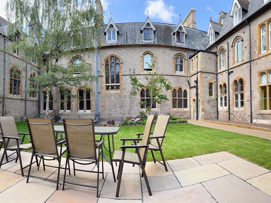 Dobbelt- eller tomannsrom – comfort, hageutsikt | Terrasse/patio