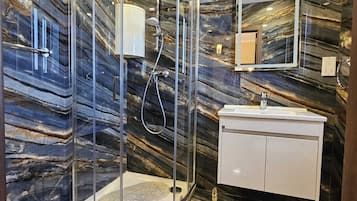 Towels, soap, toilet paper