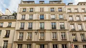 Façade de l’hébergement