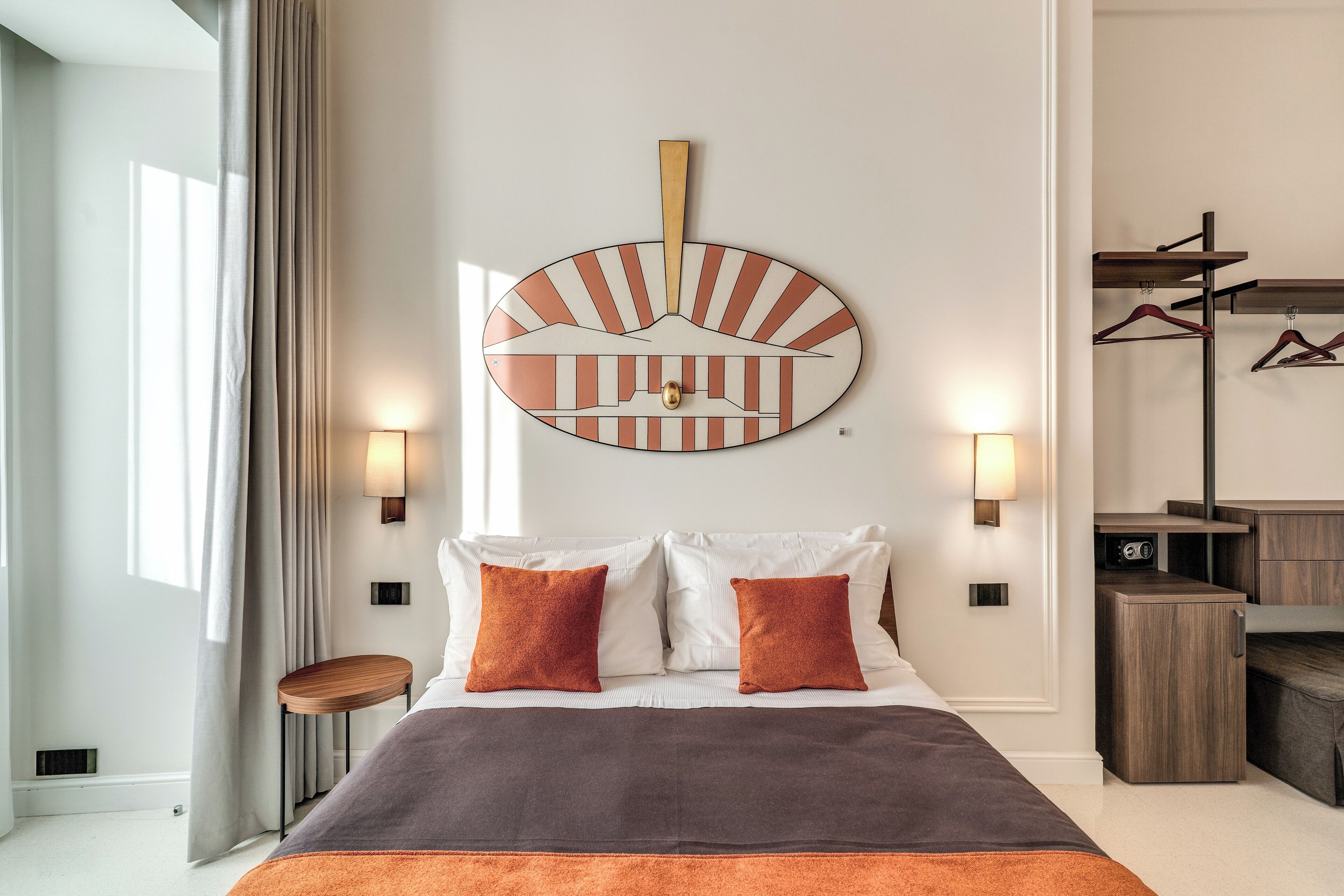 Deluxe Triple Room, Balcony, City View | Desk, laptop workspace, free WiFi