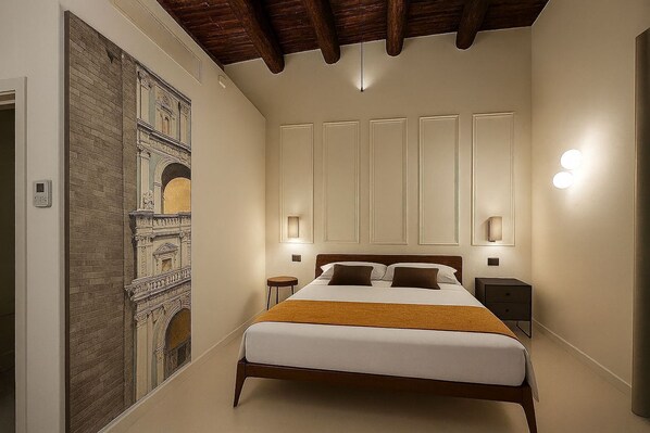 غرفة مريحة - بشرفة - منظر للمدينة | مكتب ومساحة عمل للكمبيوتر المحم�ول وواي فاي مجانًا