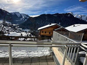 Property grounds - 2-room apartment in Châtel, sleeps 5 with WIFI and pets welcome (Châtel)