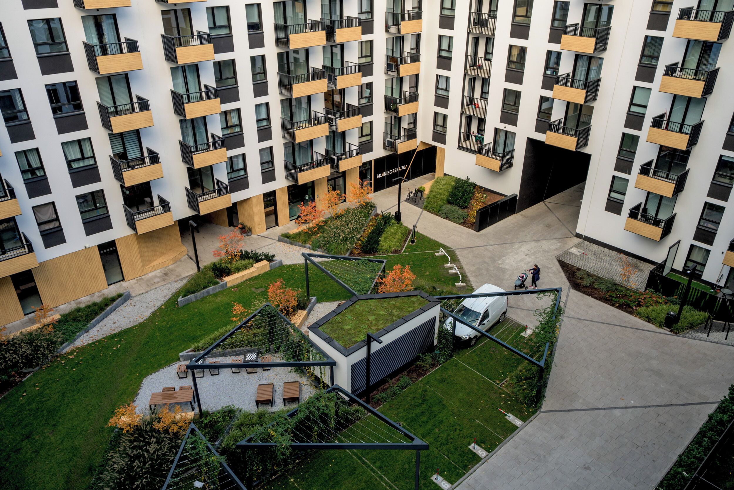 Departamento clásico, balcón | Vista del balcón